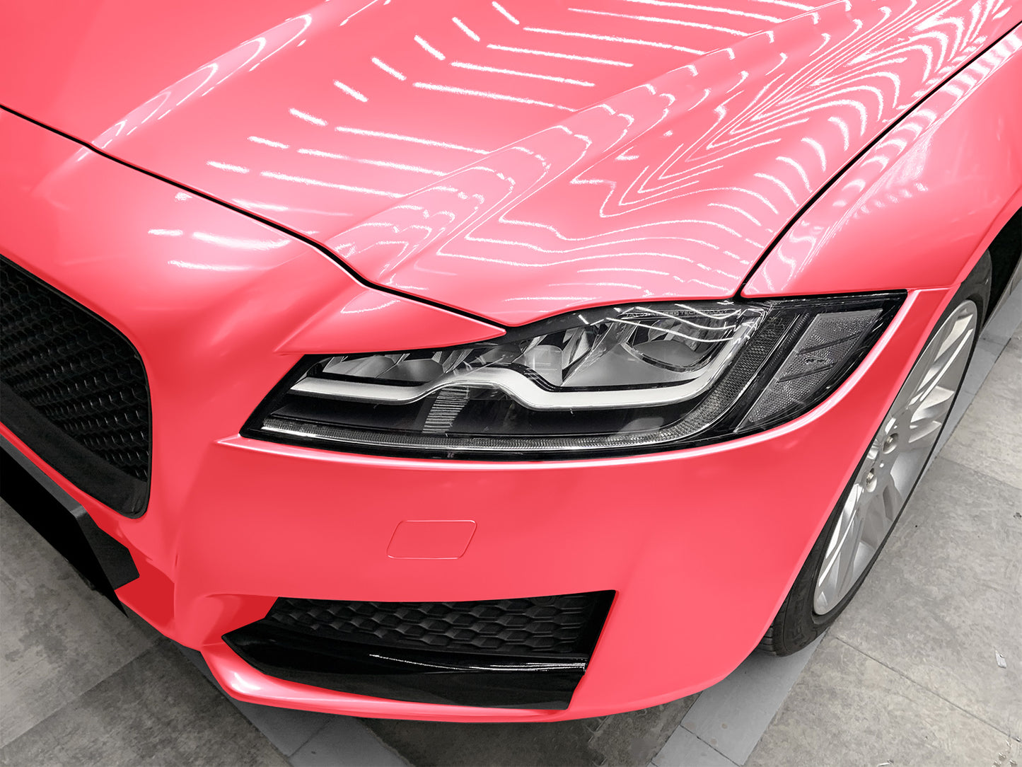 Super Gloss Metallic Pink Vinyl Wrap