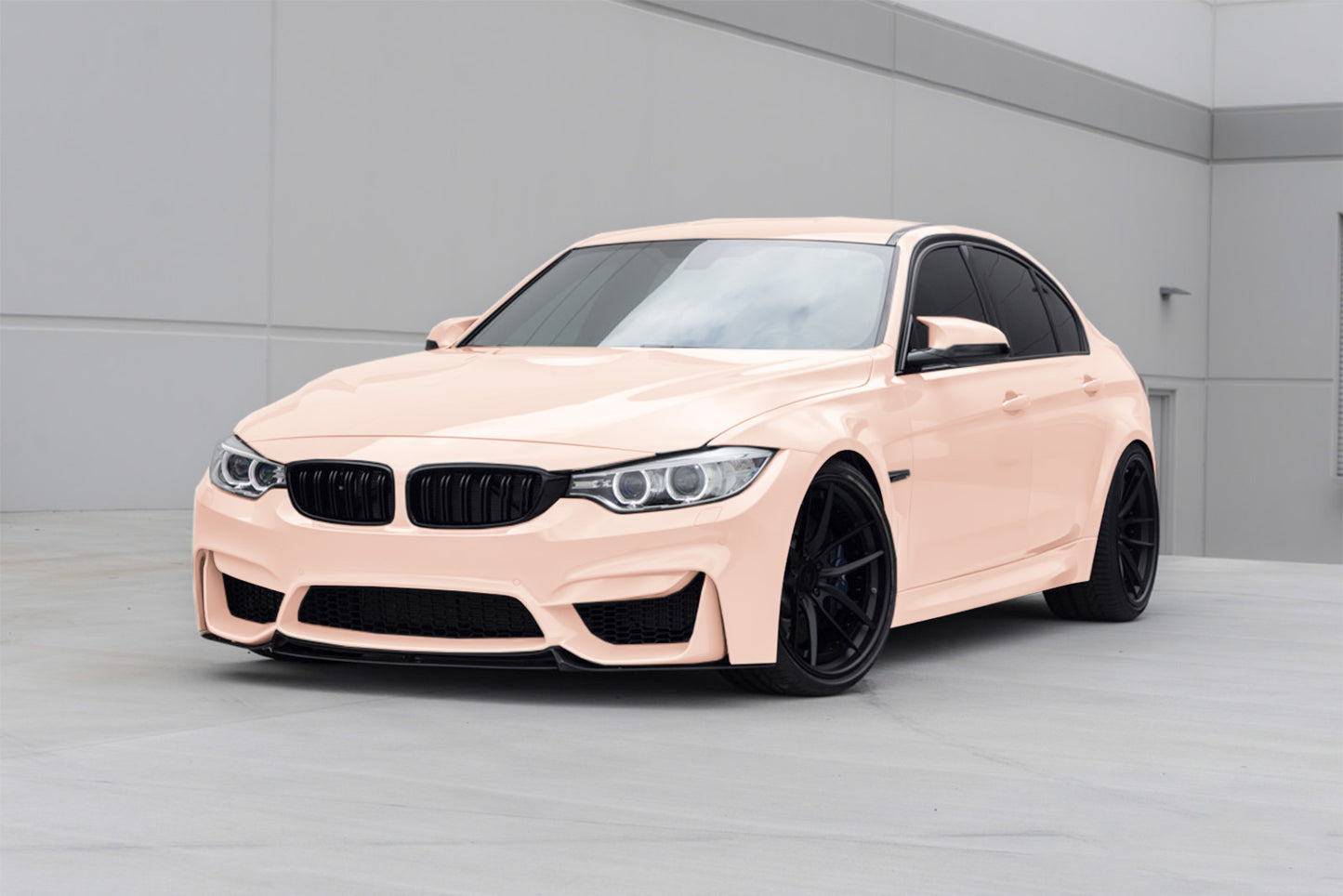High Gloss Pale Pink Vinyl Wrap