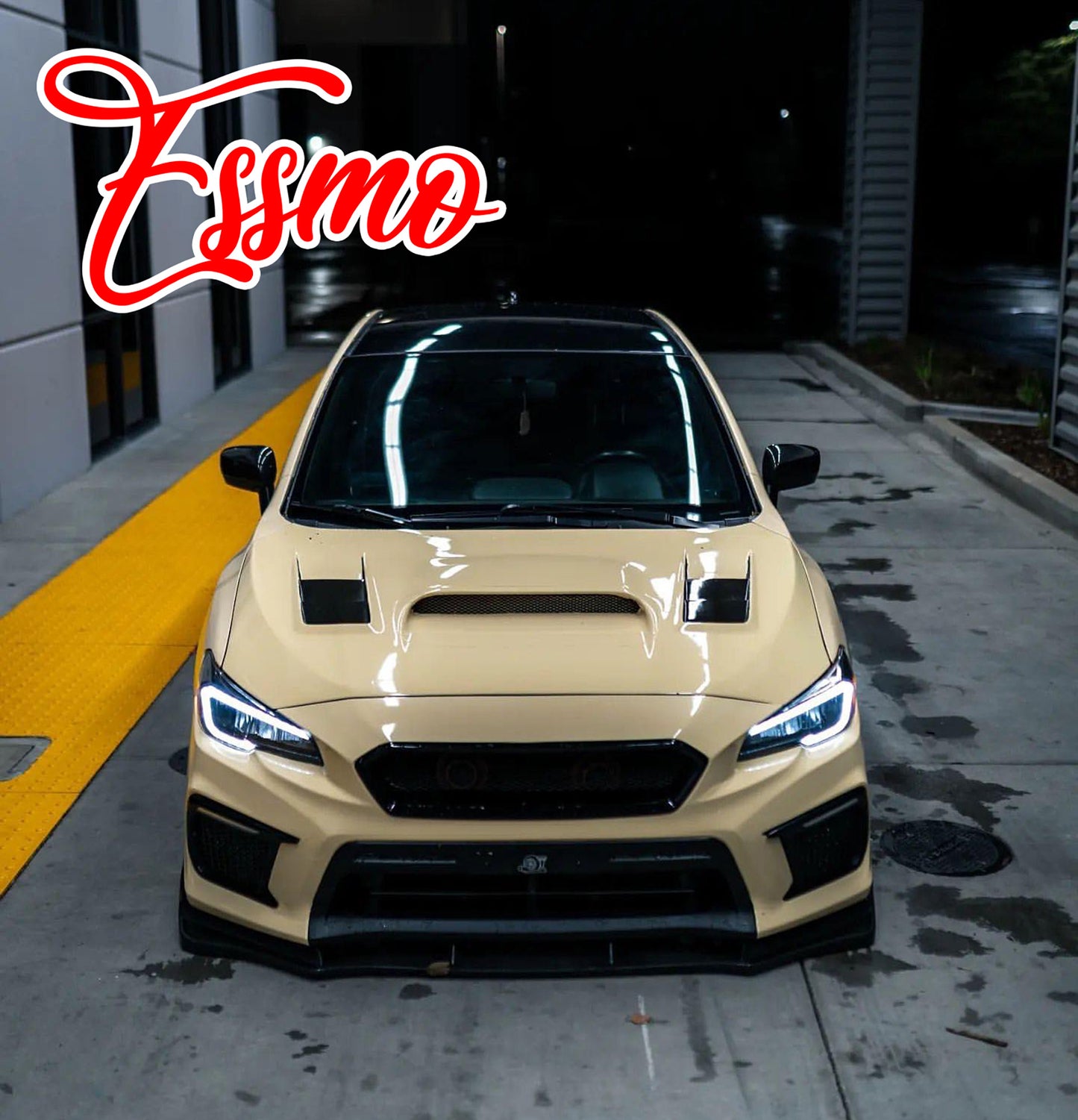 PET Super Gloss Light Ivory Vinyl Wrap