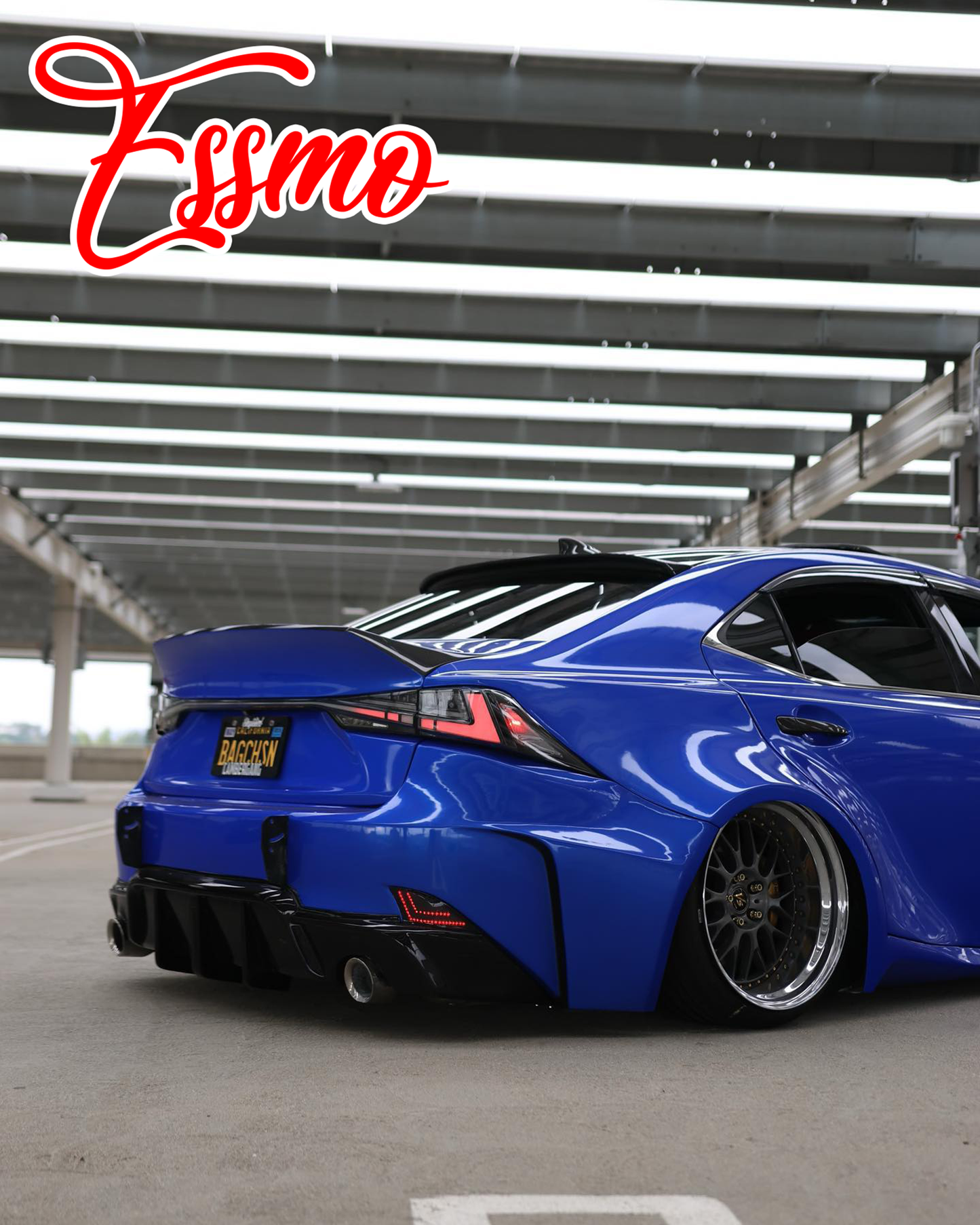 PET Super Gloss Metallic Intense Blue Vinyl Wrap
