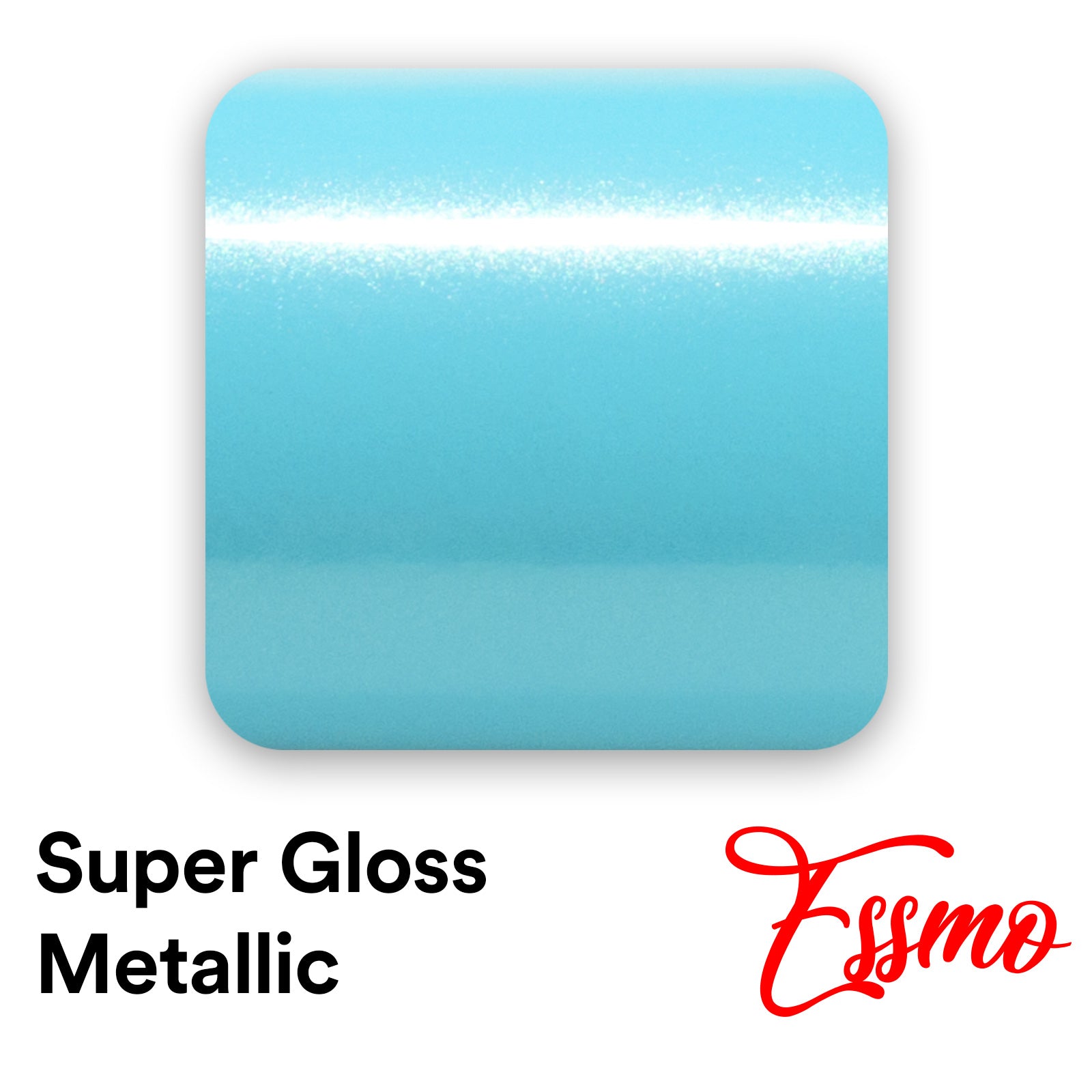 Super Gloss Metallic Turquoise Blue Vinyl Wrap – Essmovinyl