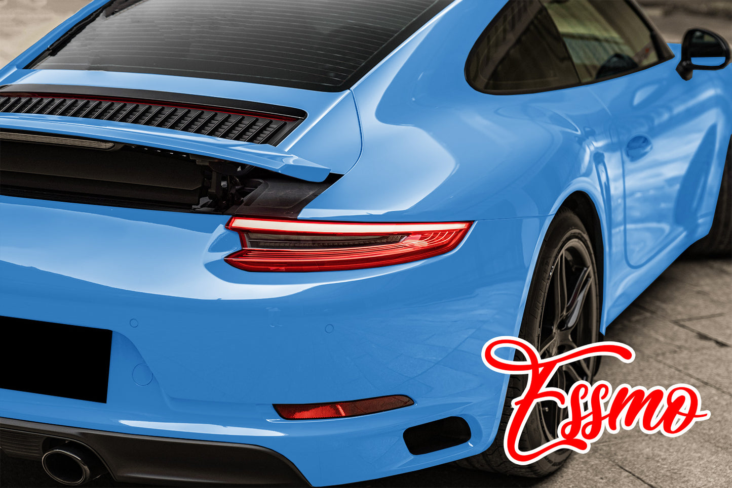 PET Super Gloss Marina Blue Vinyl Wrap