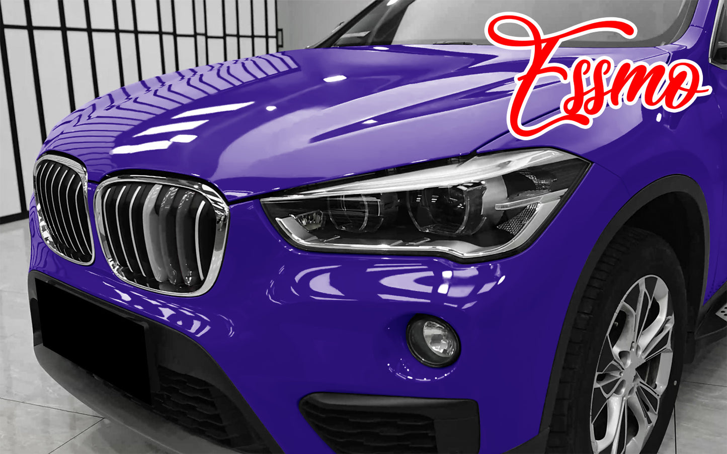 PET Super Gloss Purple Vinyl Wrap