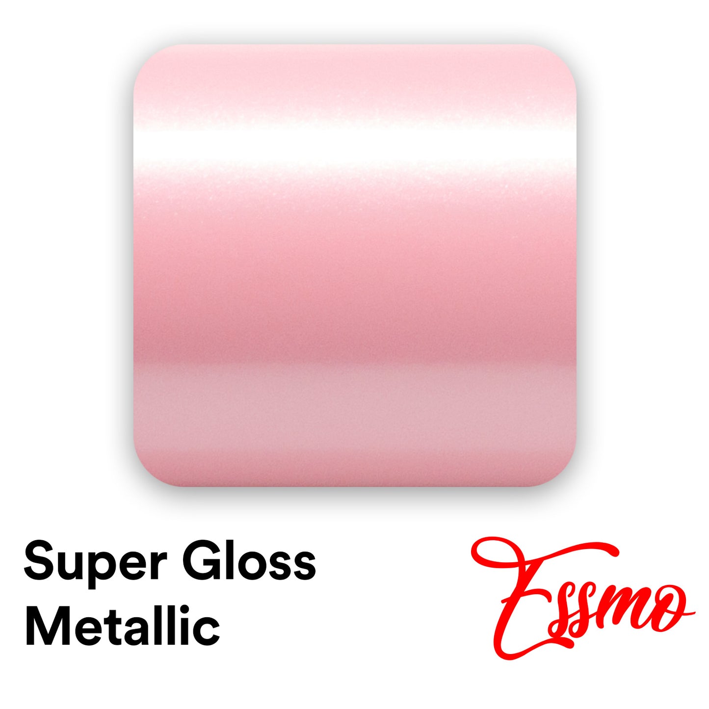 Super Gloss Metallic Cherry Blossom Pink Vinyl Wrap