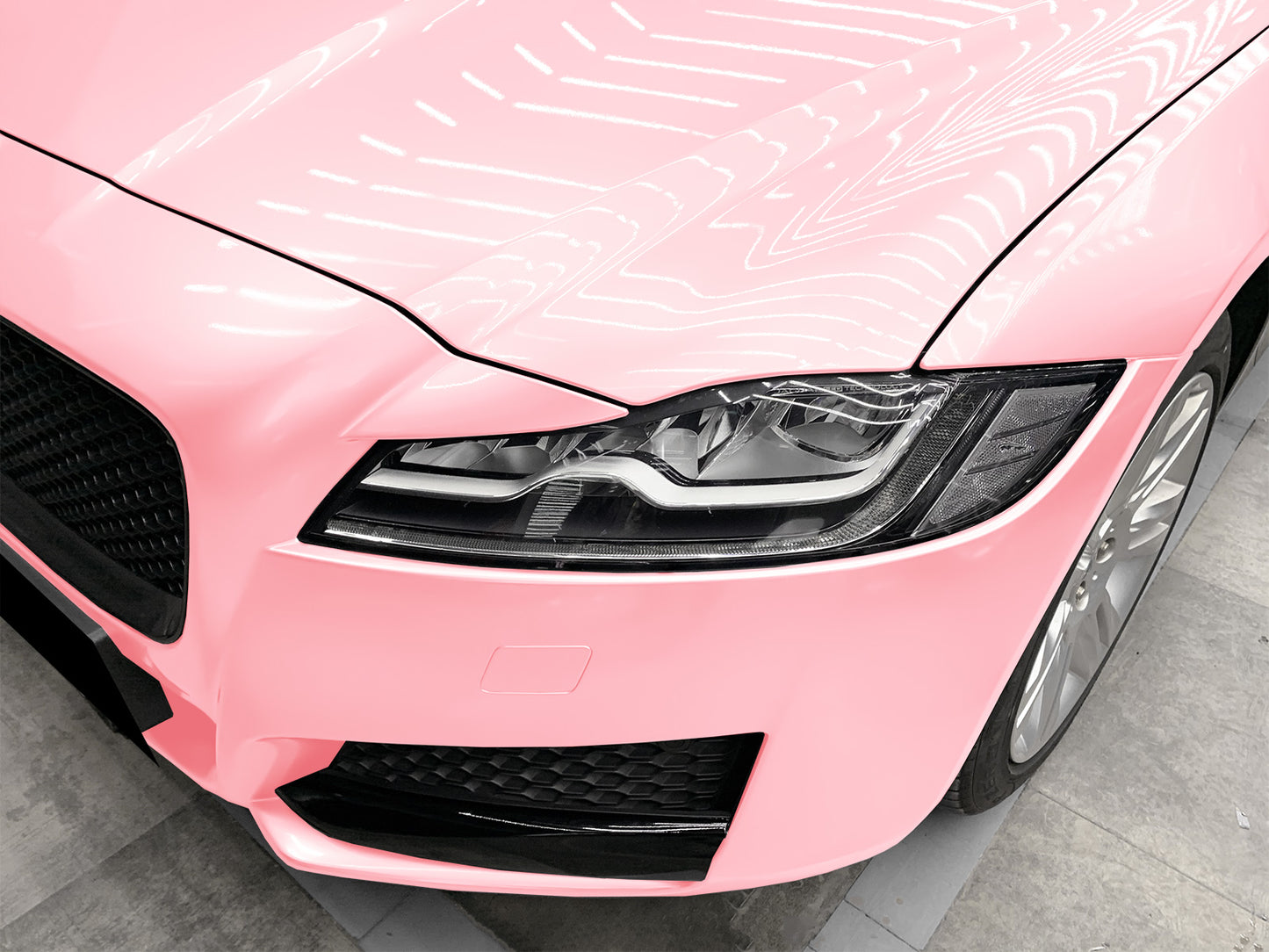 Super Gloss Metallic Cherry Blossom Pink Vinyl Wrap