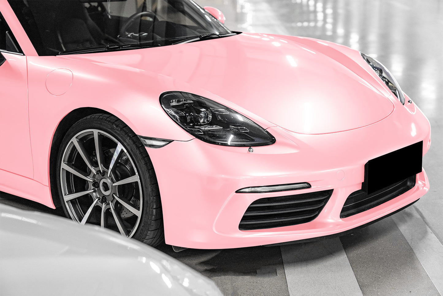 Super Gloss Metallic Cherry Blossom Pink Vinyl Wrap