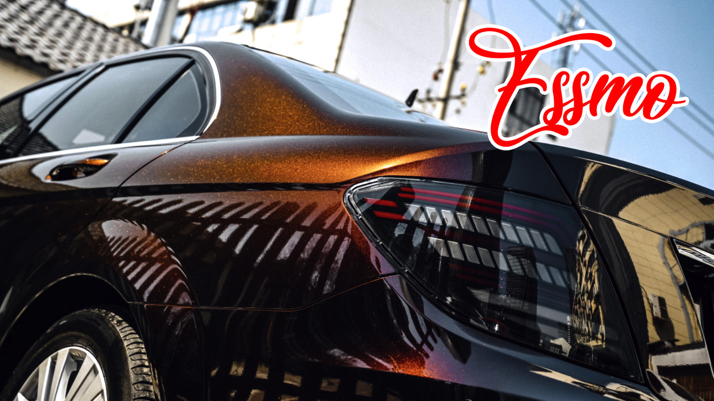 Galaxy Dust Gloss Phantom Rose Black Vinyl Wrap