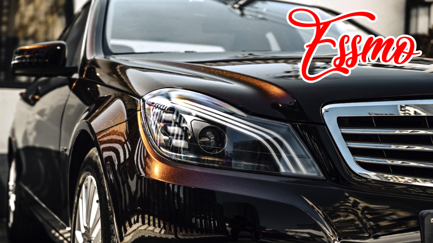 Galaxy Dust Gloss Phantom Rose Black Vinyl Wrap