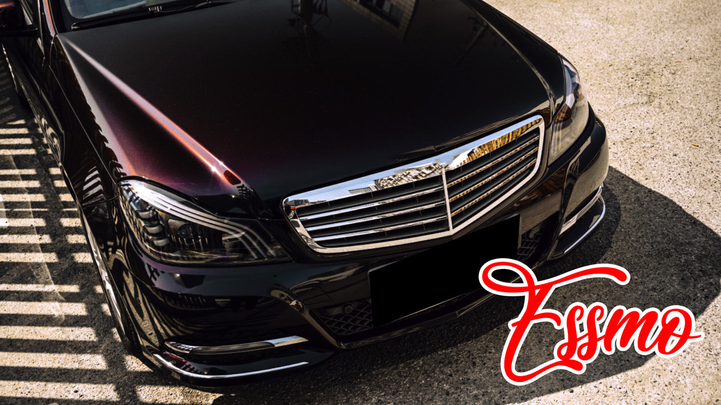 Galaxy Dust Gloss Phantom Rose Black Vinyl Wrap