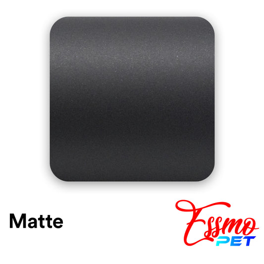 PET Matte Black Vinyl Wrap