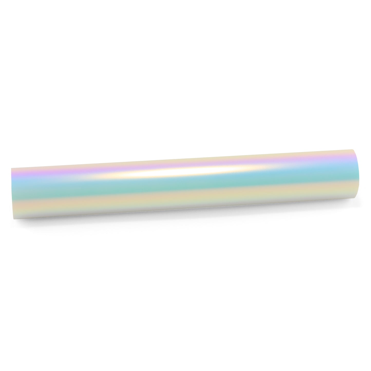 PET Neo Holographic Satin White Chrome Vinyl Wrap