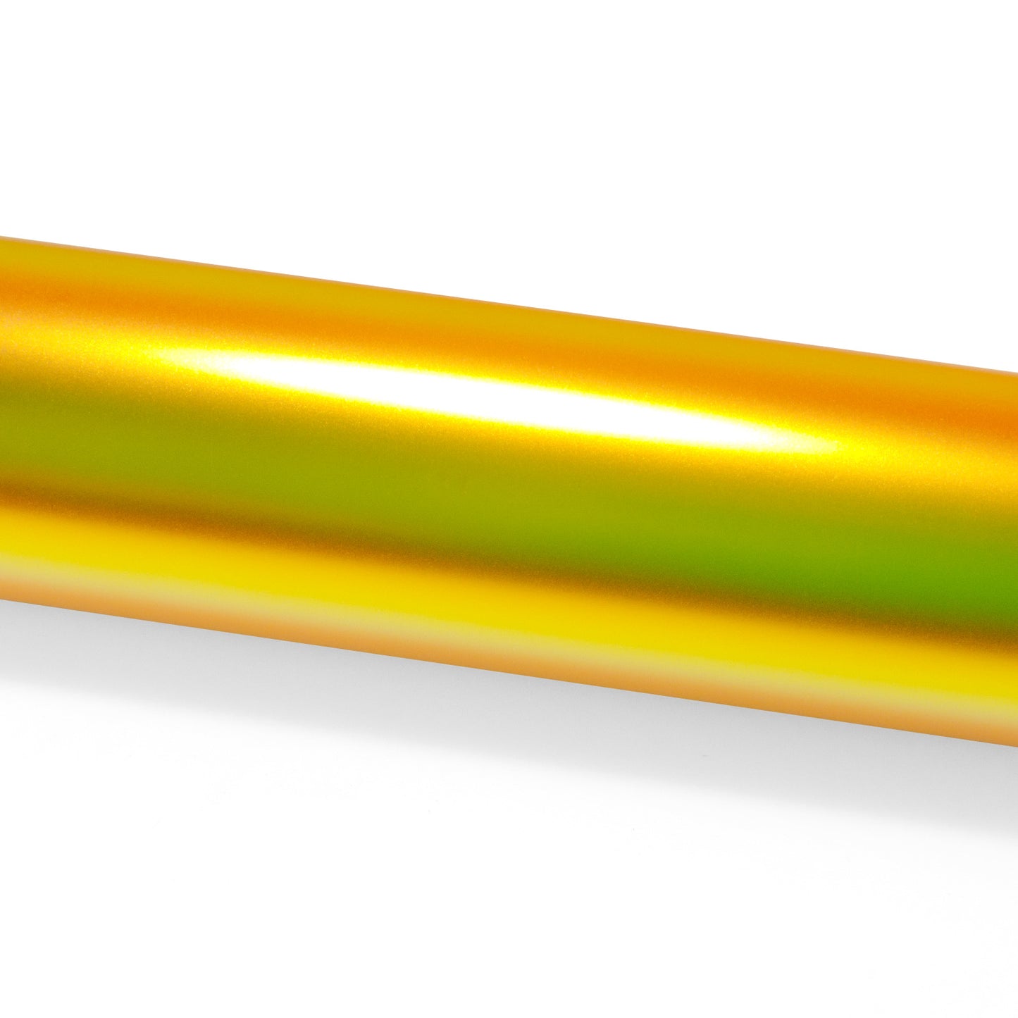 PET Neo Holographic Satin Gold Chrome Vinyl Wrap