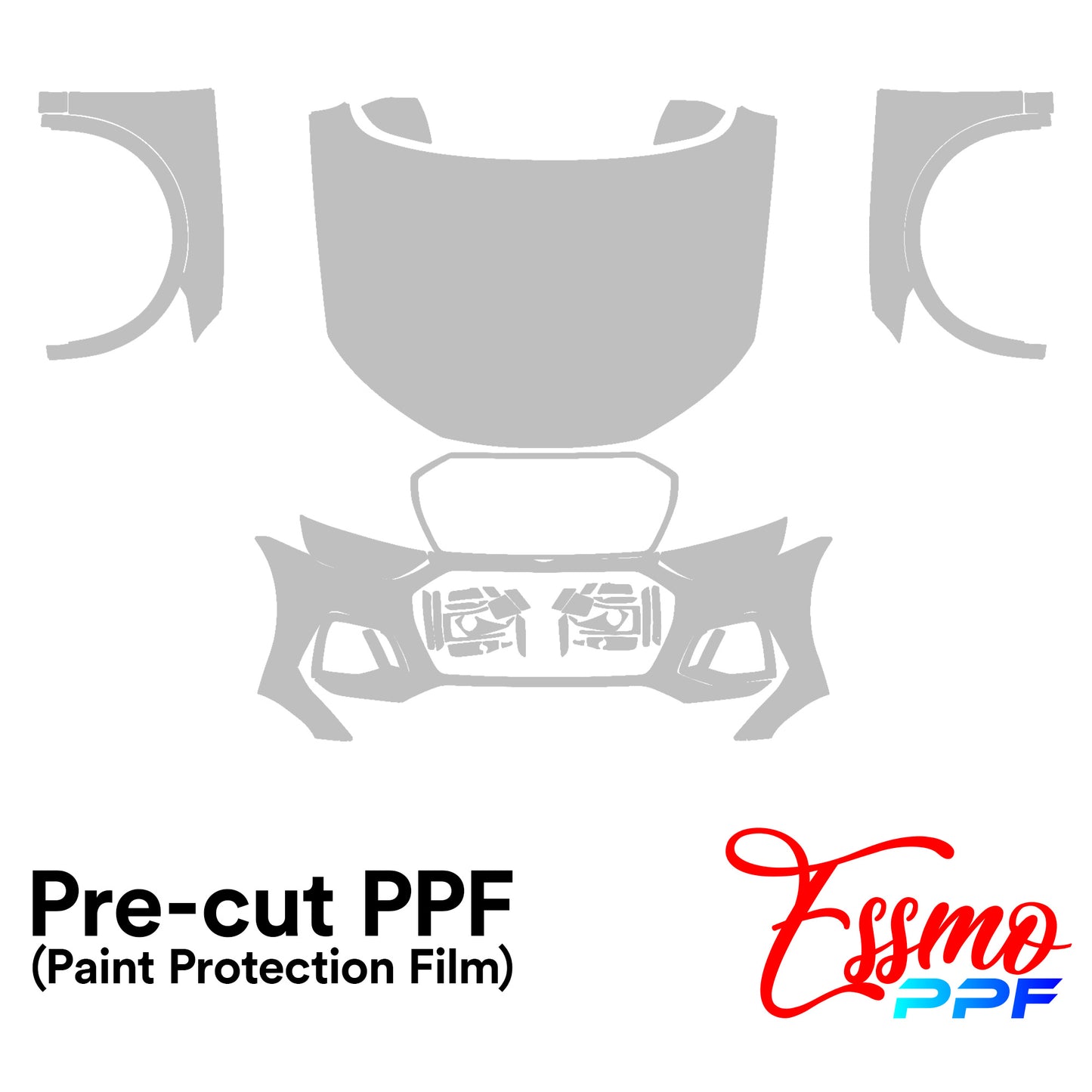 2021 Audi Q5 Sportback PPF Paint Protection Film Clear Pre Cut