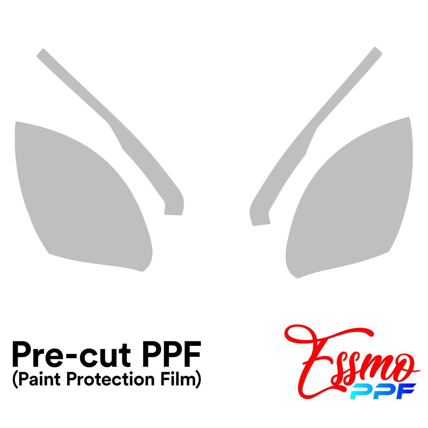 2019 Alfa Romeo Stelvio Base PPF Paint Protection Film Clear Pre Cut
