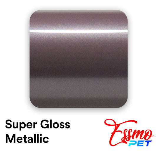 PET Super Gloss Metallic Spirit Violet Vinyl Wrap
