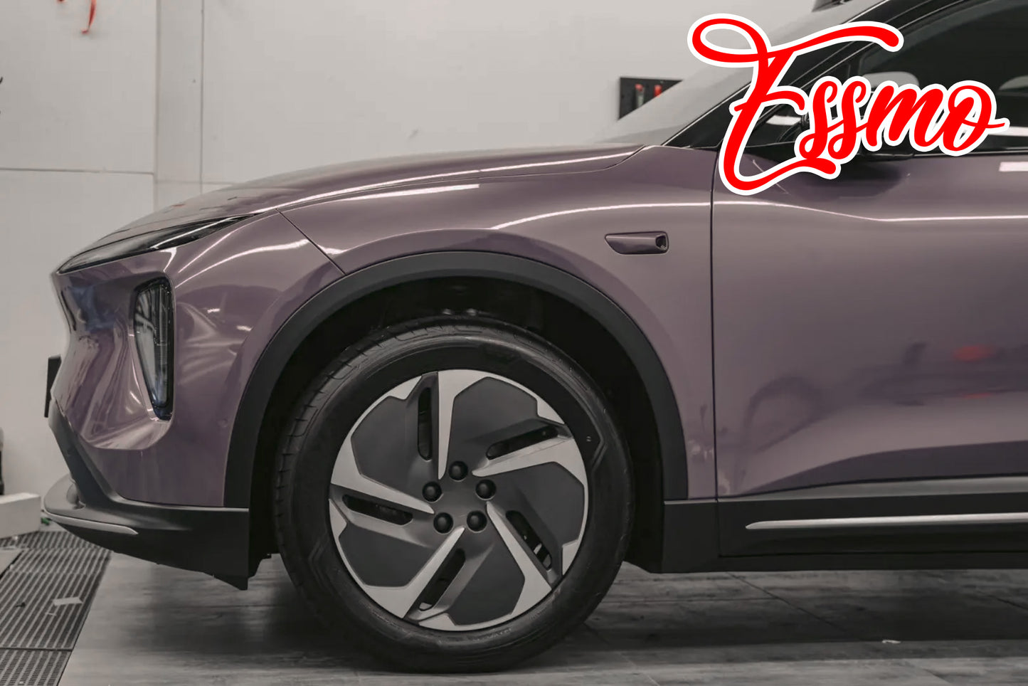 PET Super Gloss Metallic Spirit Violet Vinyl Wrap