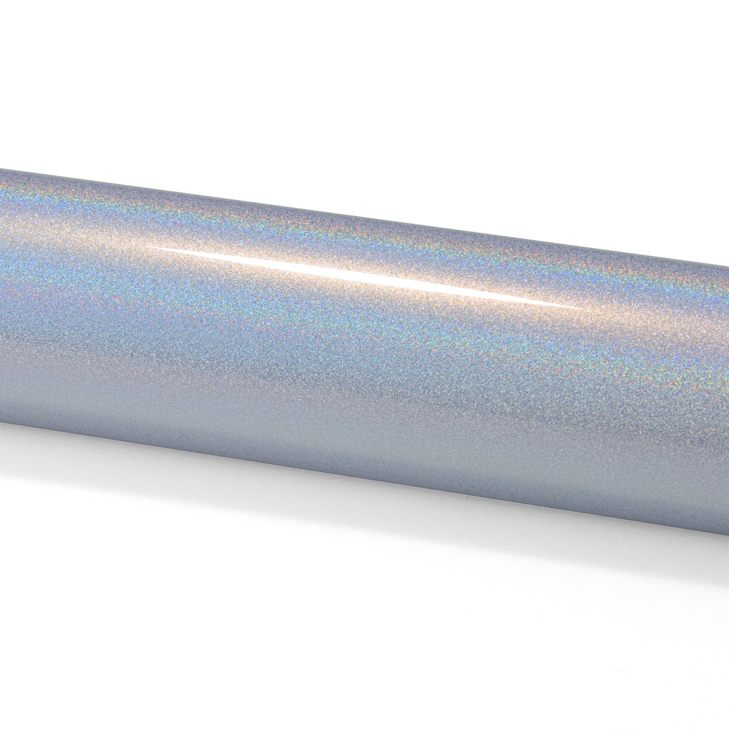 PET Laser Flip Gloss White Vinyl Wrap