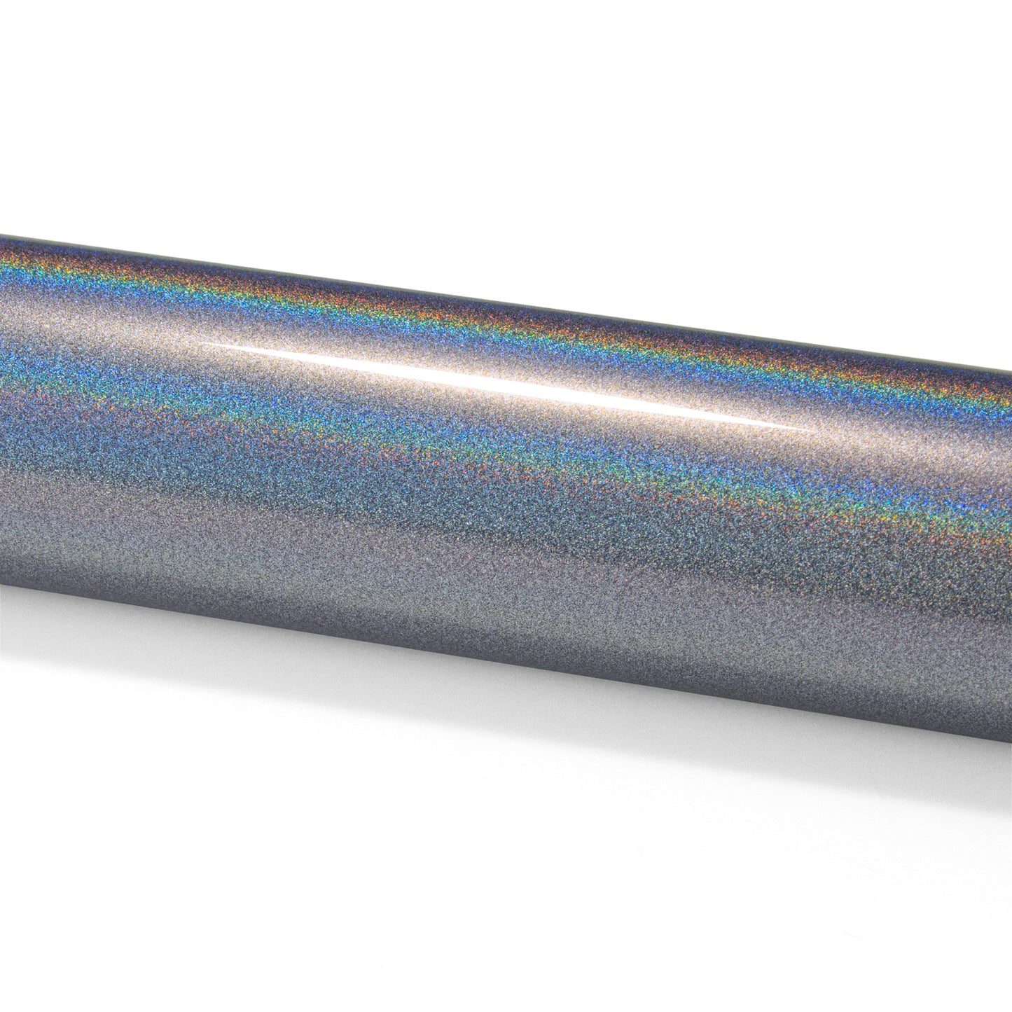 PET Laser Flip Gloss Silver Vinyl Wrap