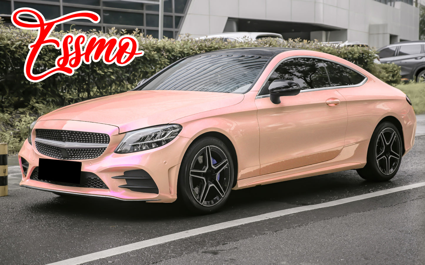 PET Space Candy Gloss Pink Purple Vinyl Wrap