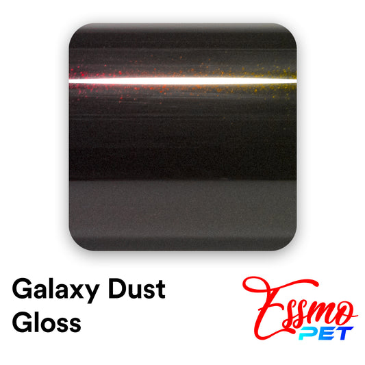 PET Galaxy Dust Gloss Black Cherry Color Shift Vinyl Wrap