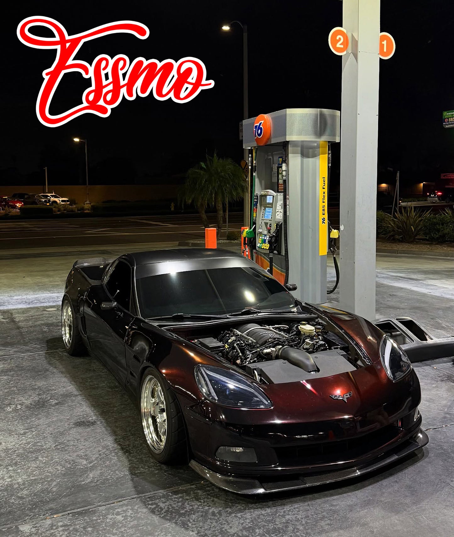 PET Galaxy Dust Gloss Black Cherry Color Shift Vinyl Wrap