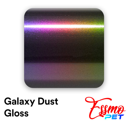 PET Galaxy Dust Gloss Celestial Unicorn Color Shift Vinyl Wrap