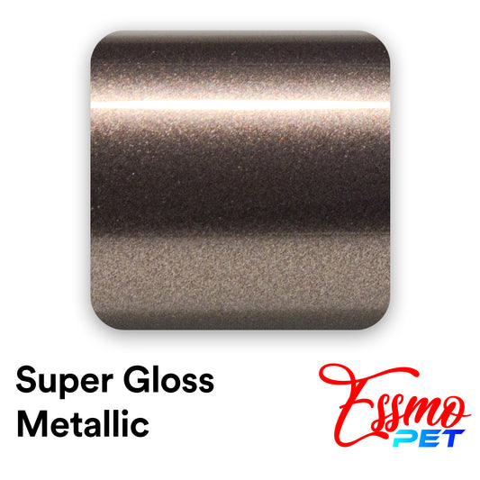 PET Super Gloss Metallic Bronze Vinyl Wrap