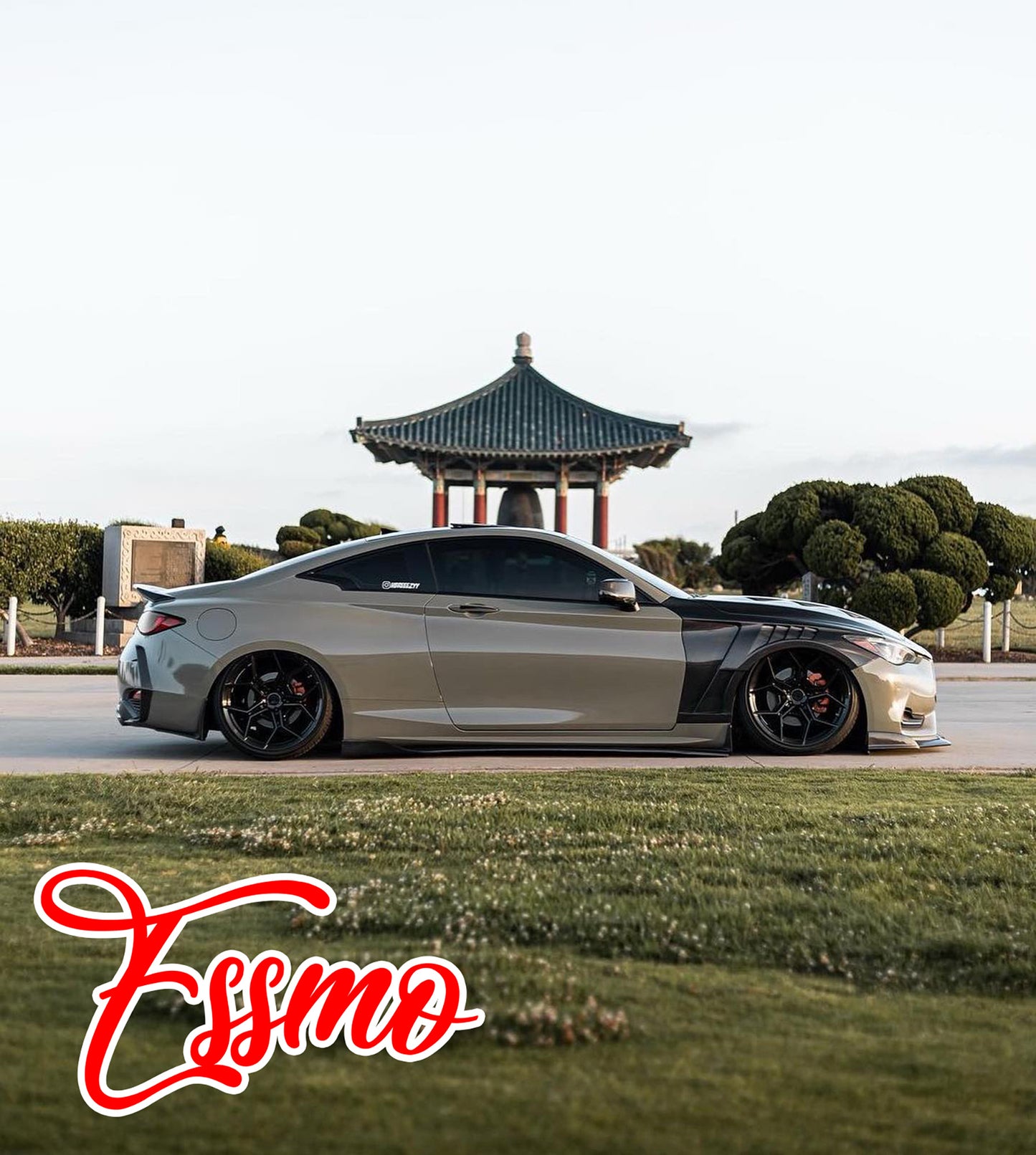 PET Super Gloss Dark Khaki Green Vinyl Wrap