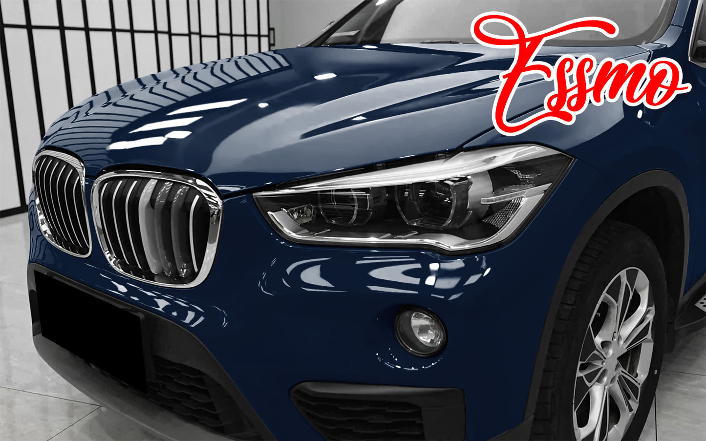 PET Super Gloss Midnight Blue Vinyl Wrap
