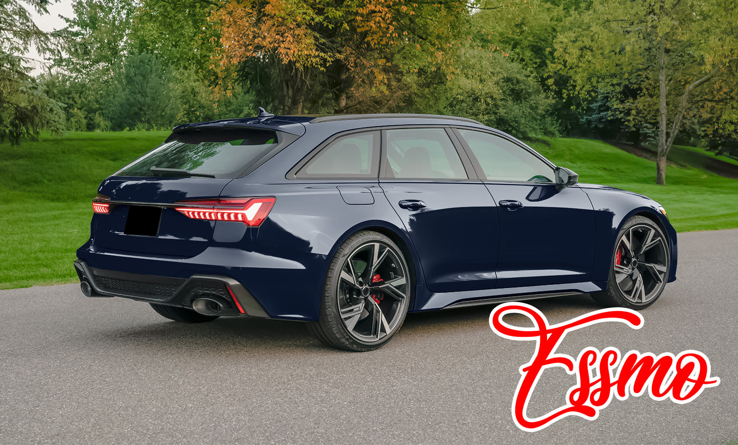 PET Super Gloss Midnight Blue Vinyl Wrap