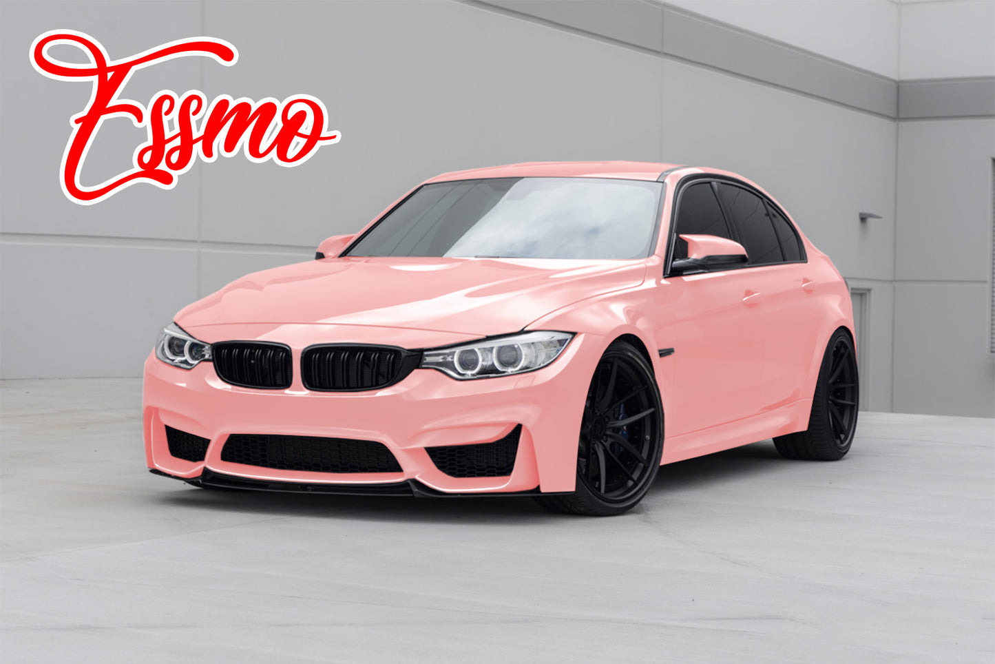 PET Super Gloss Rouge Pink Vinyl Wrap