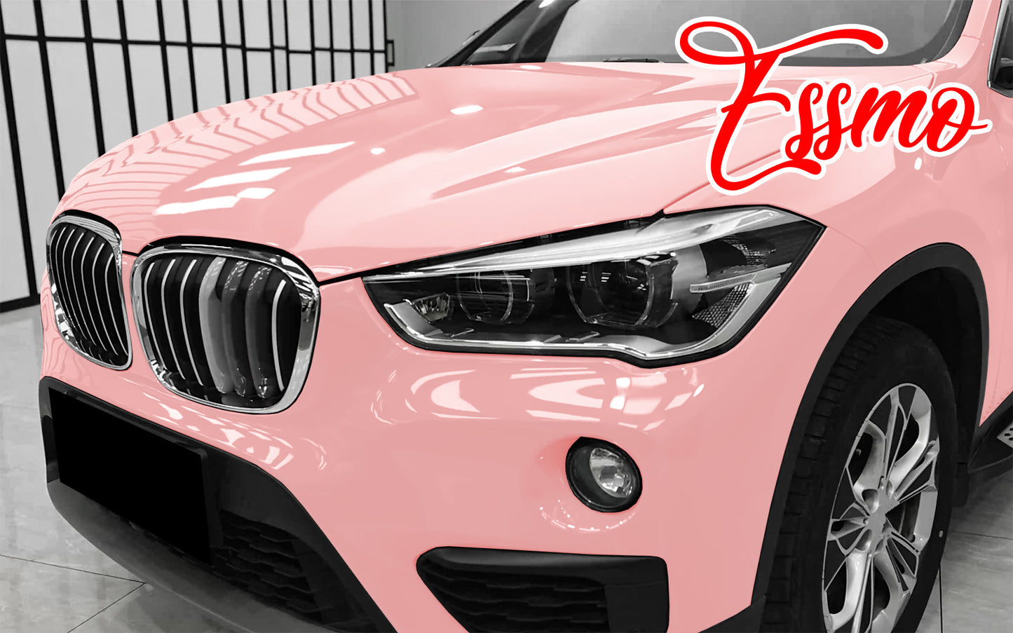 PET Super Gloss Rouge Pink Vinyl Wrap