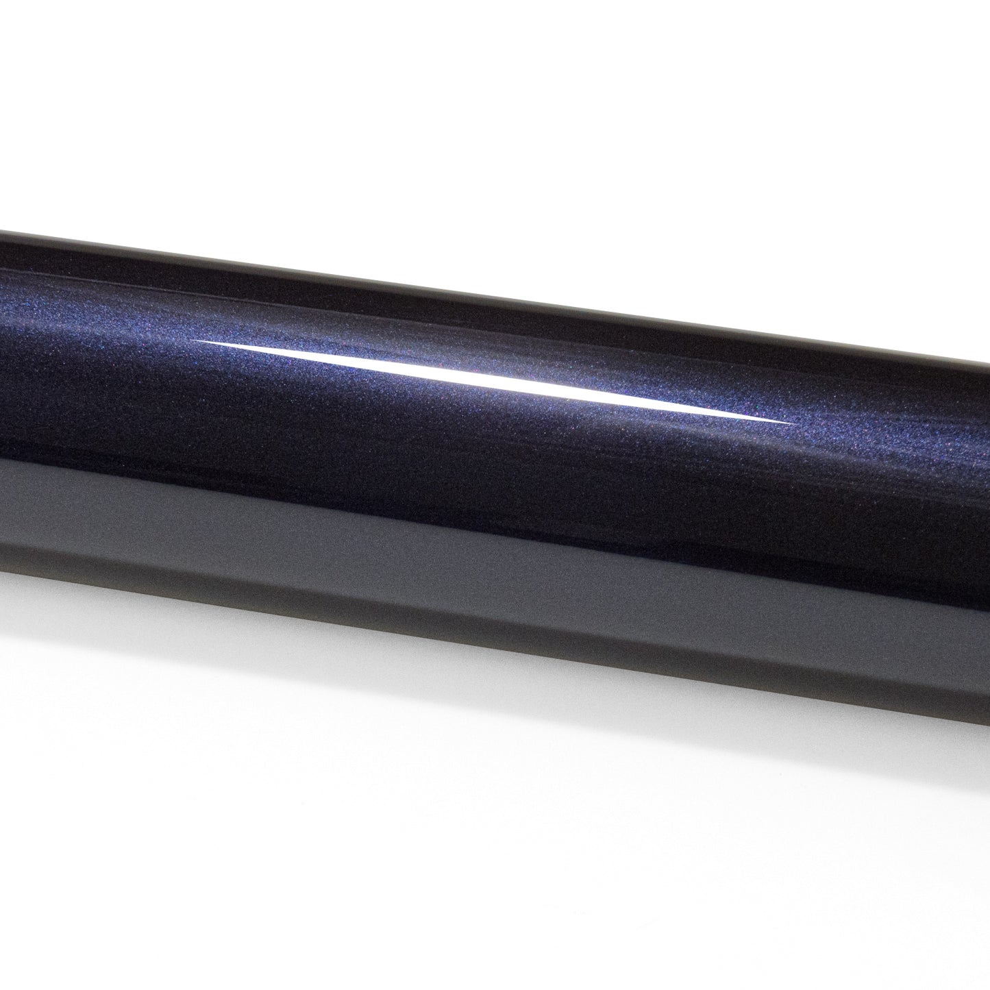 PET Super Gloss Metallic Azurite Black Vinyl Wrap