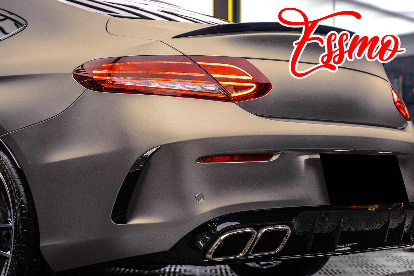 PET Matte Metallic Solar Bronze Vinyl Wrap