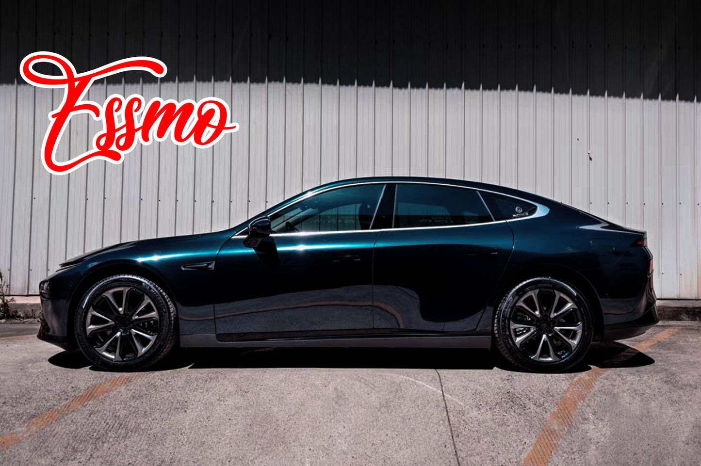 PET Super Gloss Metallic Turquoise Green Vinyl Wrap