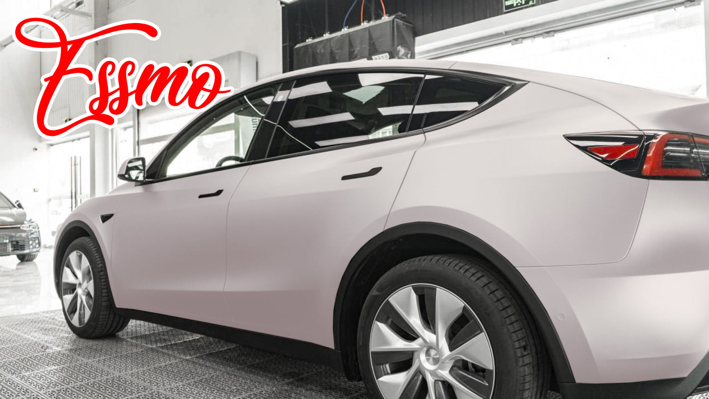 PET Ultra Matte Mercury Silver Vinyl Wrap