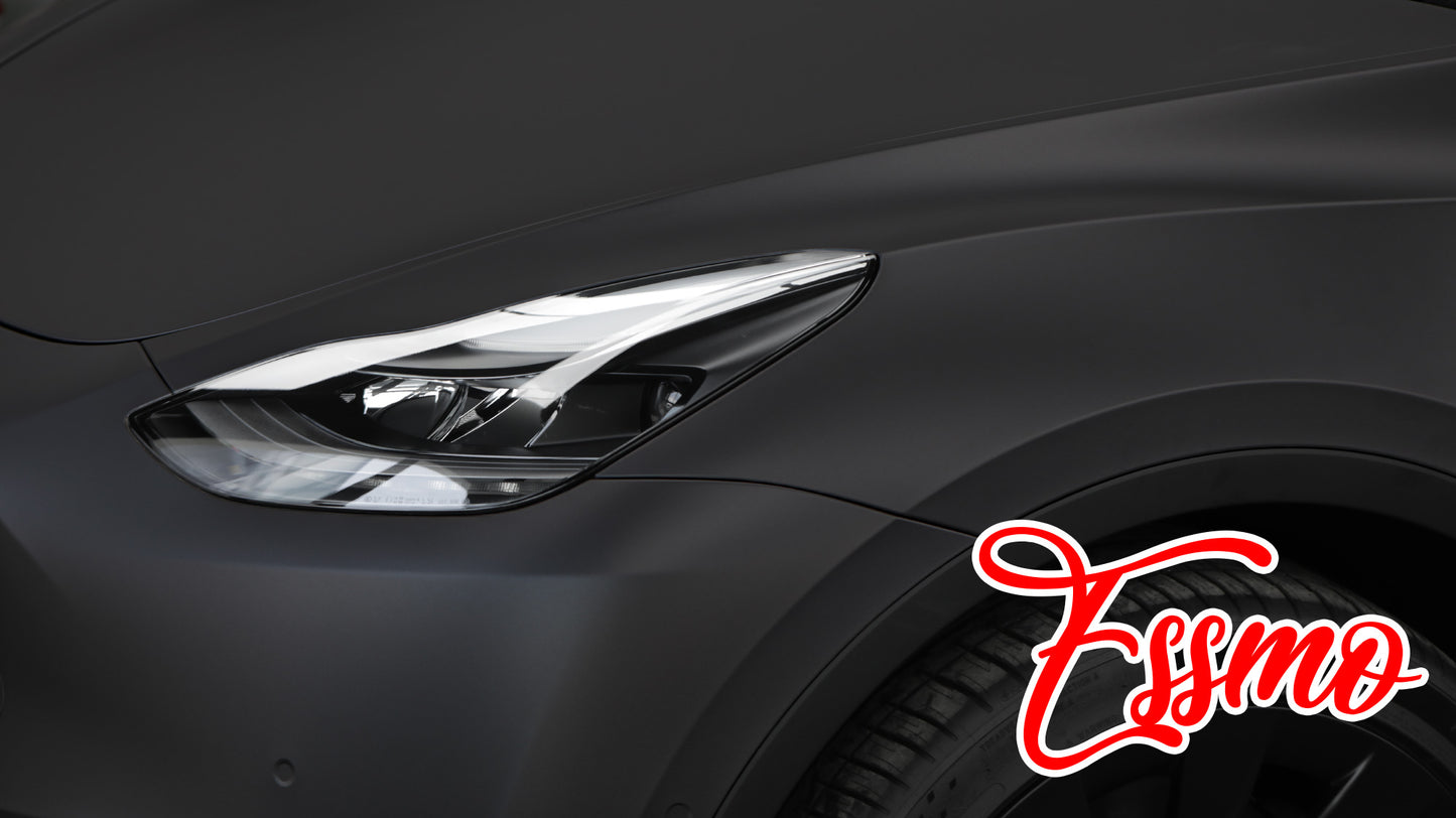 PET Ultra Matte Black Vinyl Wrap