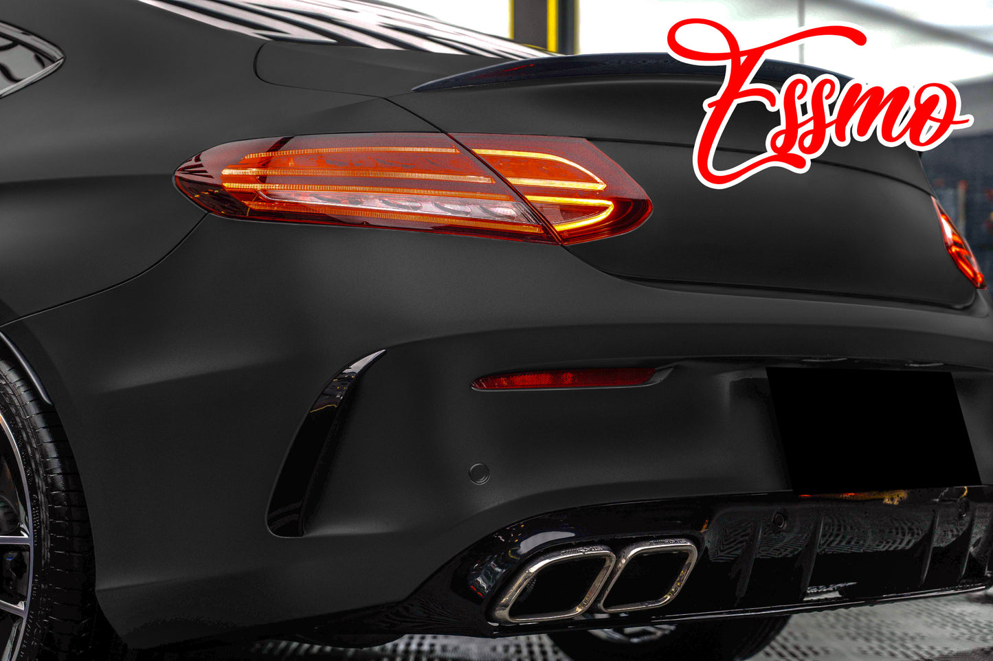 PET Ultra Matte Black Vinyl Wrap