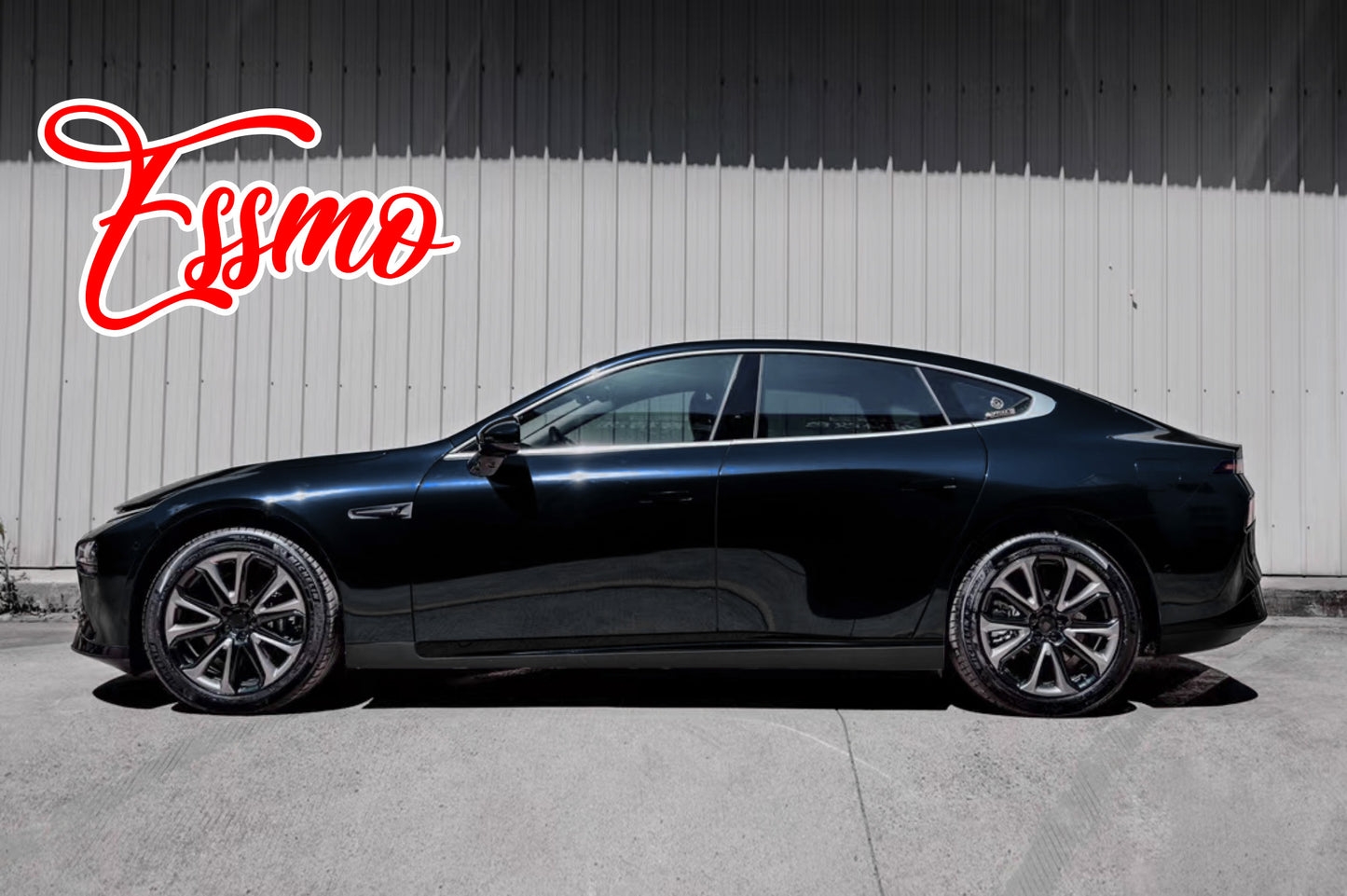 PET Super Gloss Metallic Navy Blue Vinyl Wrap