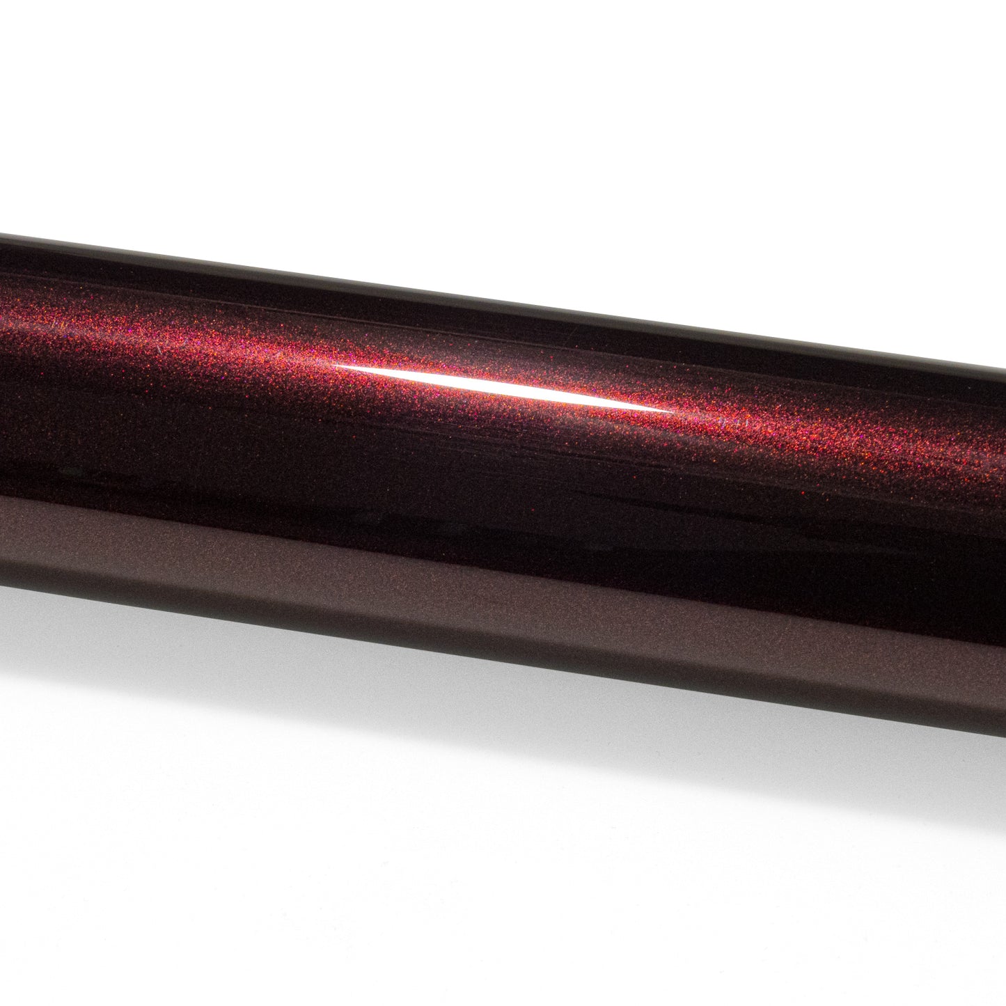PET Super Gloss Metallic Rose Black Vinyl Wrap