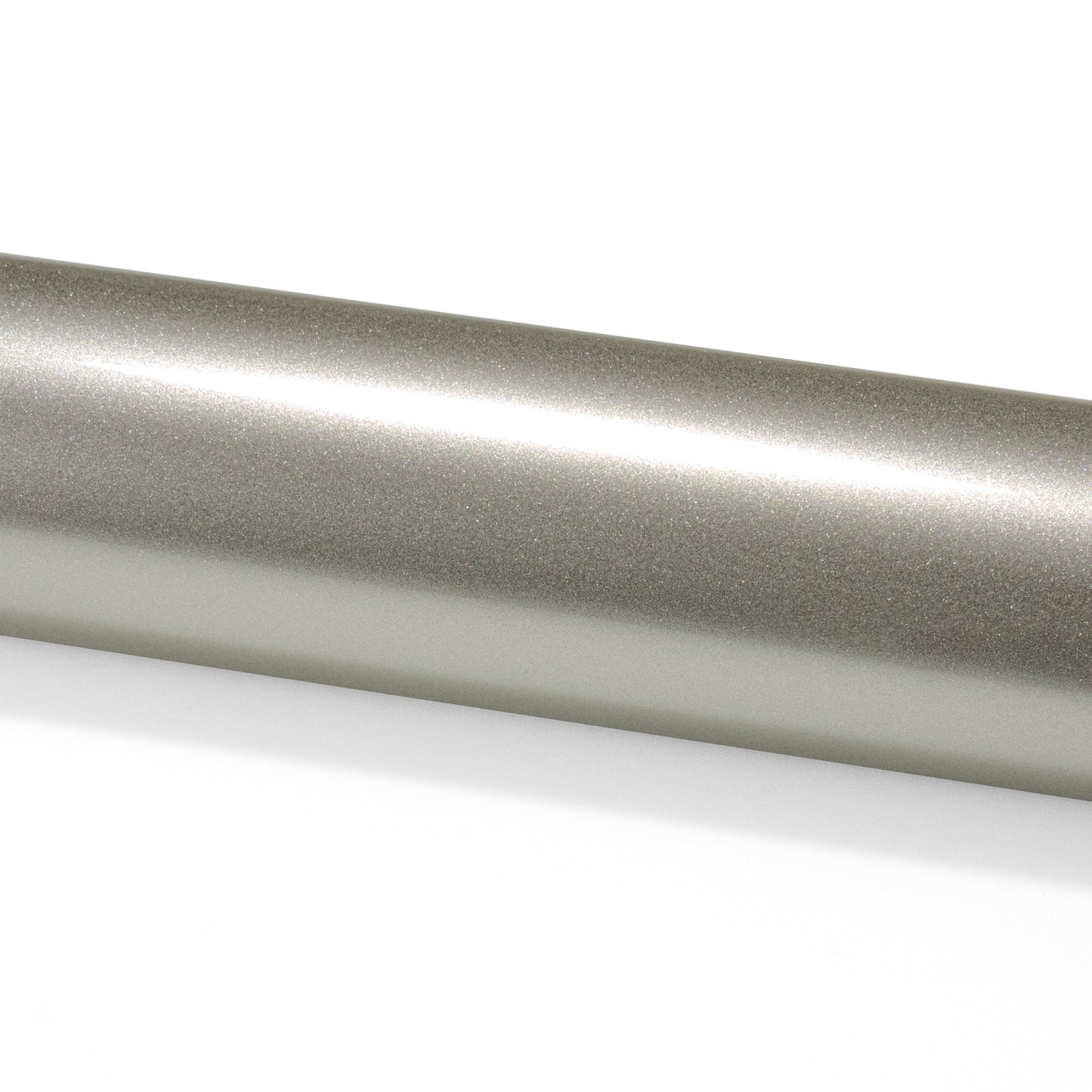 PET Super Gloss Metallic Platinum Silver Vinyl Wrap