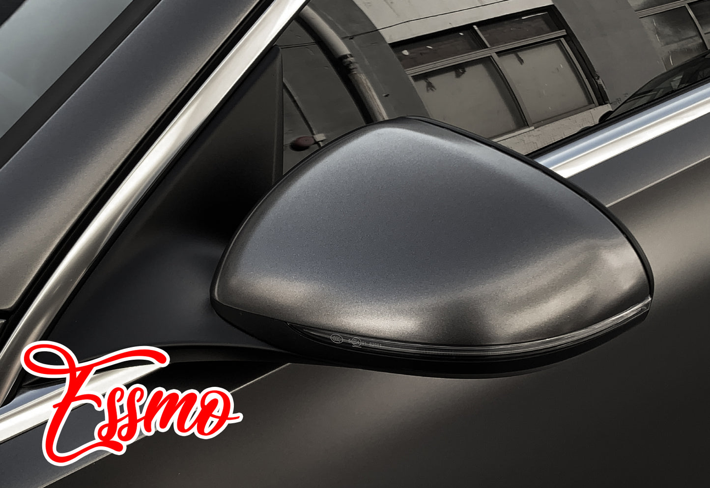 PET Pearl Metallic Selenite Gray Vinyl Wrap