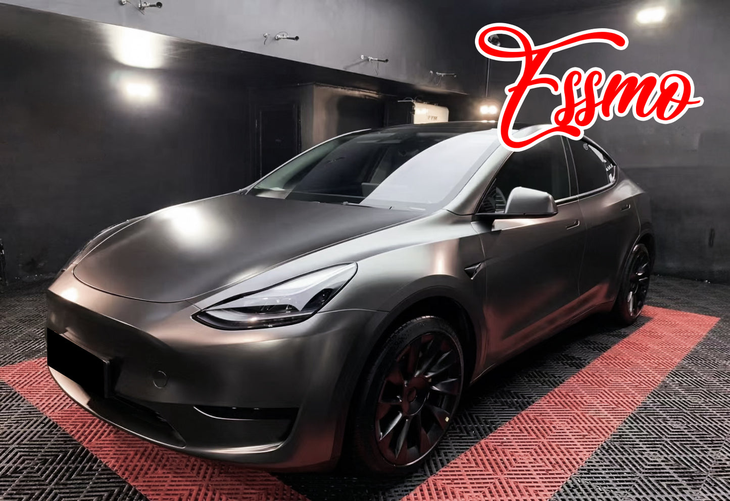 PET Pearl Metallic Selenite Gray Vinyl Wrap