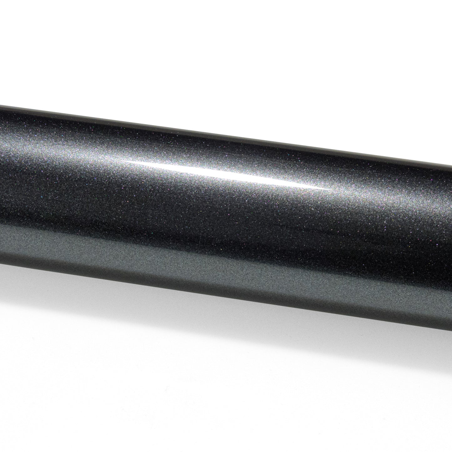 PET Super Gloss Metallic Charcoal Gray Vinyl Wrap