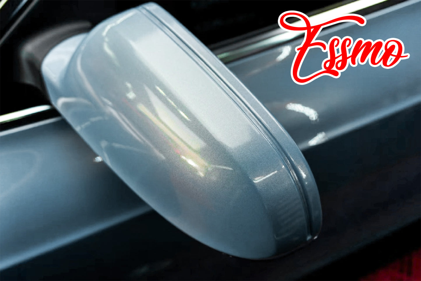 PET Super Gloss Metallic Crystal Blue Vinyl Wrap