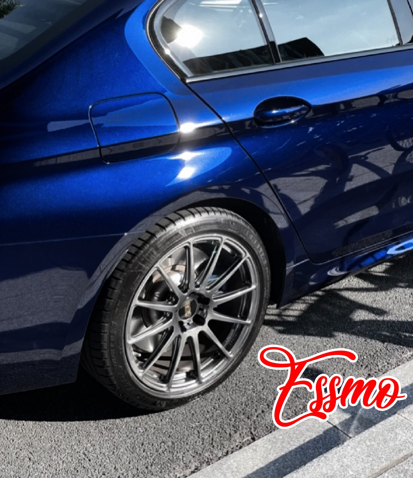 PET Super Gloss Metallic Tanzanite Blue Vinyl Wrap