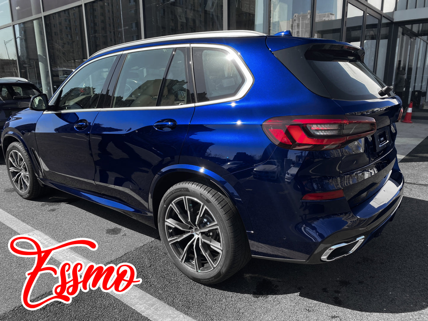 PET Super Gloss Metallic Tanzanite Blue Vinyl Wrap
