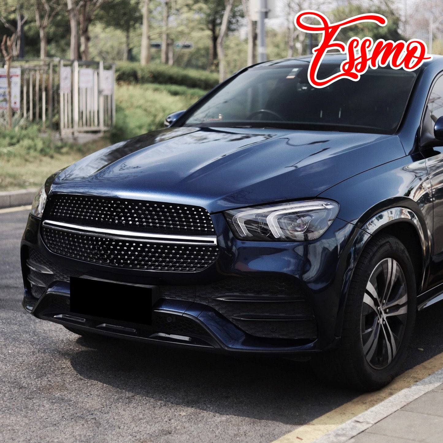 PET Super Gloss Metallic Imperial Blue Vinyl Wrap