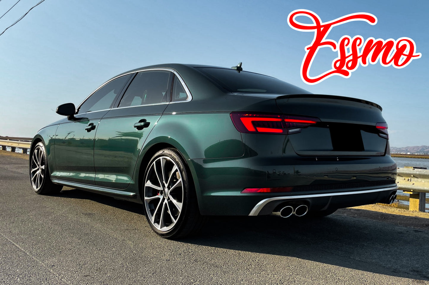 PET Super Gloss Metallic Gotland Green Vinyl Wrap