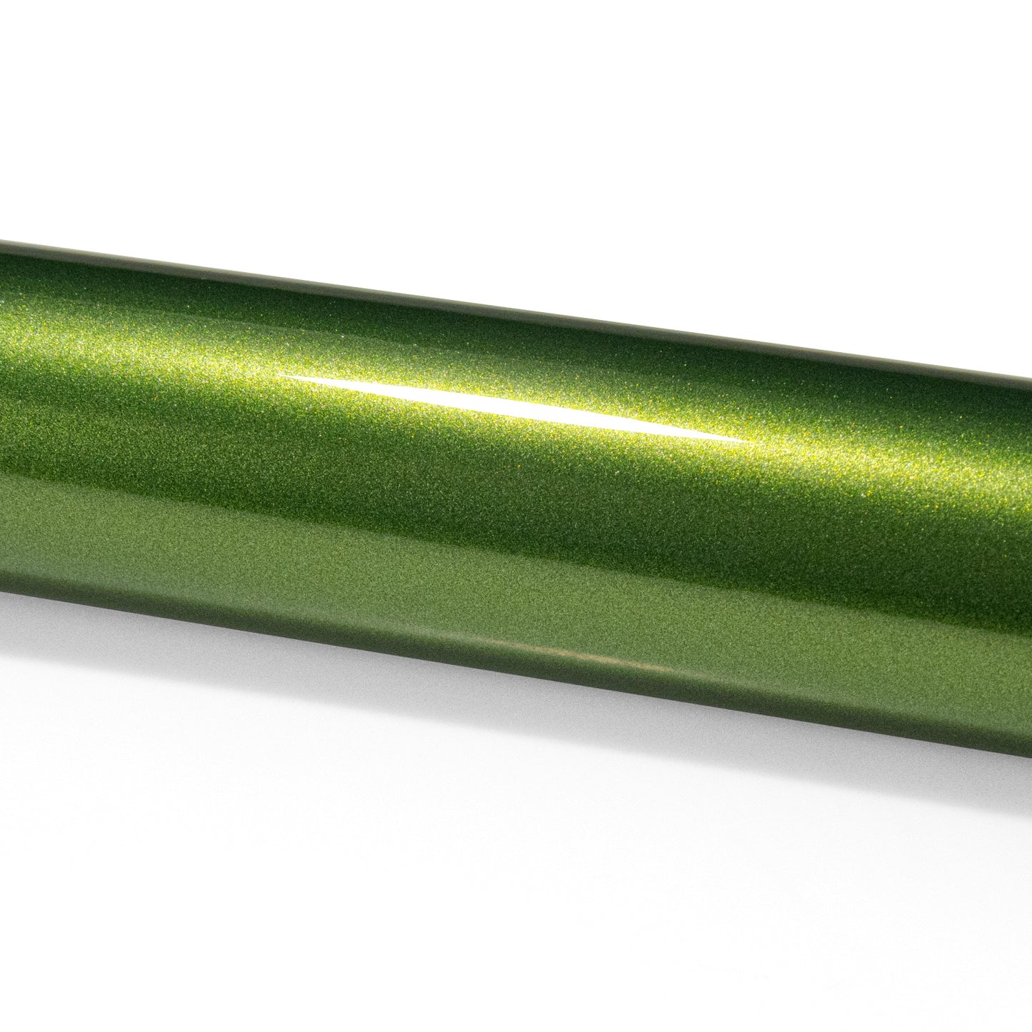 PET Super Gloss Metallic Mamba Green Vinyl Wrap